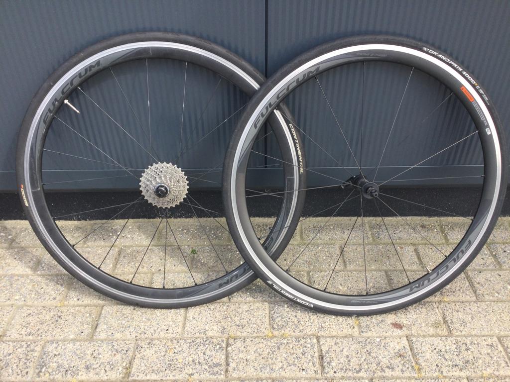 FULCRUM alu wielen, Fietsen en Brommers, Fietsonderdelen, Wiel, Fulcrum, Gebruikt, Ophalen of Verzenden