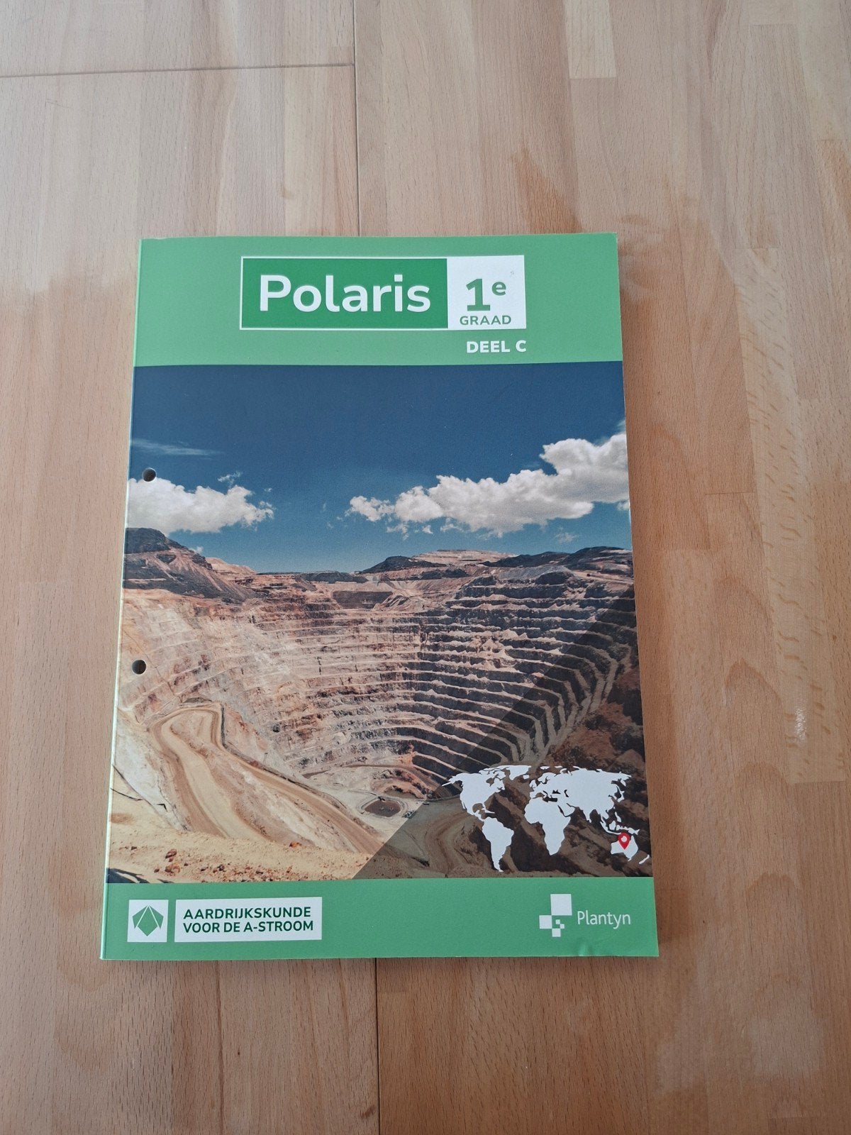 Leerwerkboek 1ste graad POLARIS deel C NIEUW, Livres, Enlèvement ou Envoi, Neuf, Secondaire, Géographie
