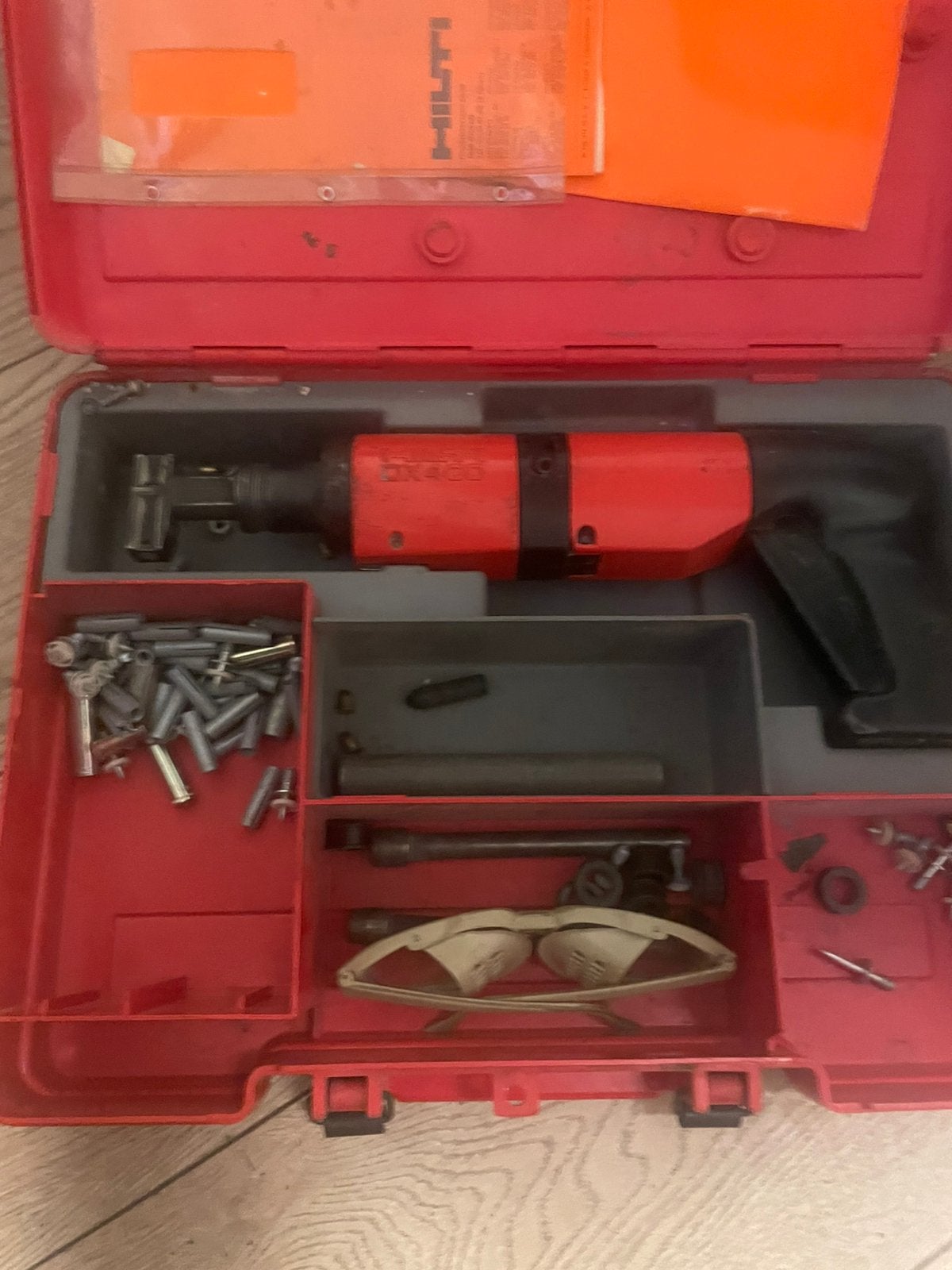 Hilti pistolet à poudre, Enlèvement, Utilisé, Hilti