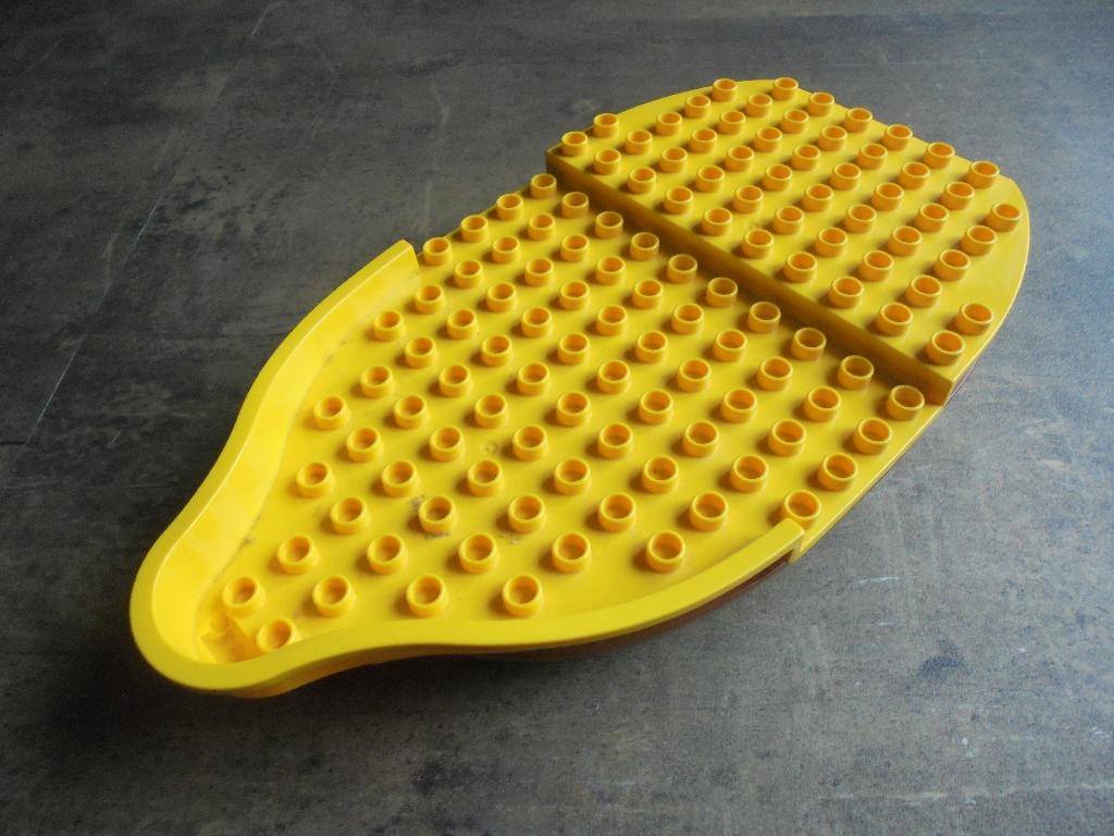 Lego Duplo Boat Hull 10x18 Floating (zie foto's), Envoi, Utilisé, Briques en vrac, Duplo