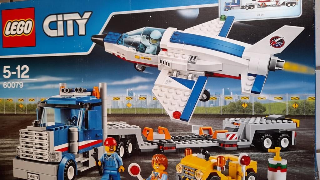 Lego City, trainingsvliegtuig, nr60079, perfecte staat, Ophalen of Verzenden, Zo goed als nieuw, Complete set, Lego