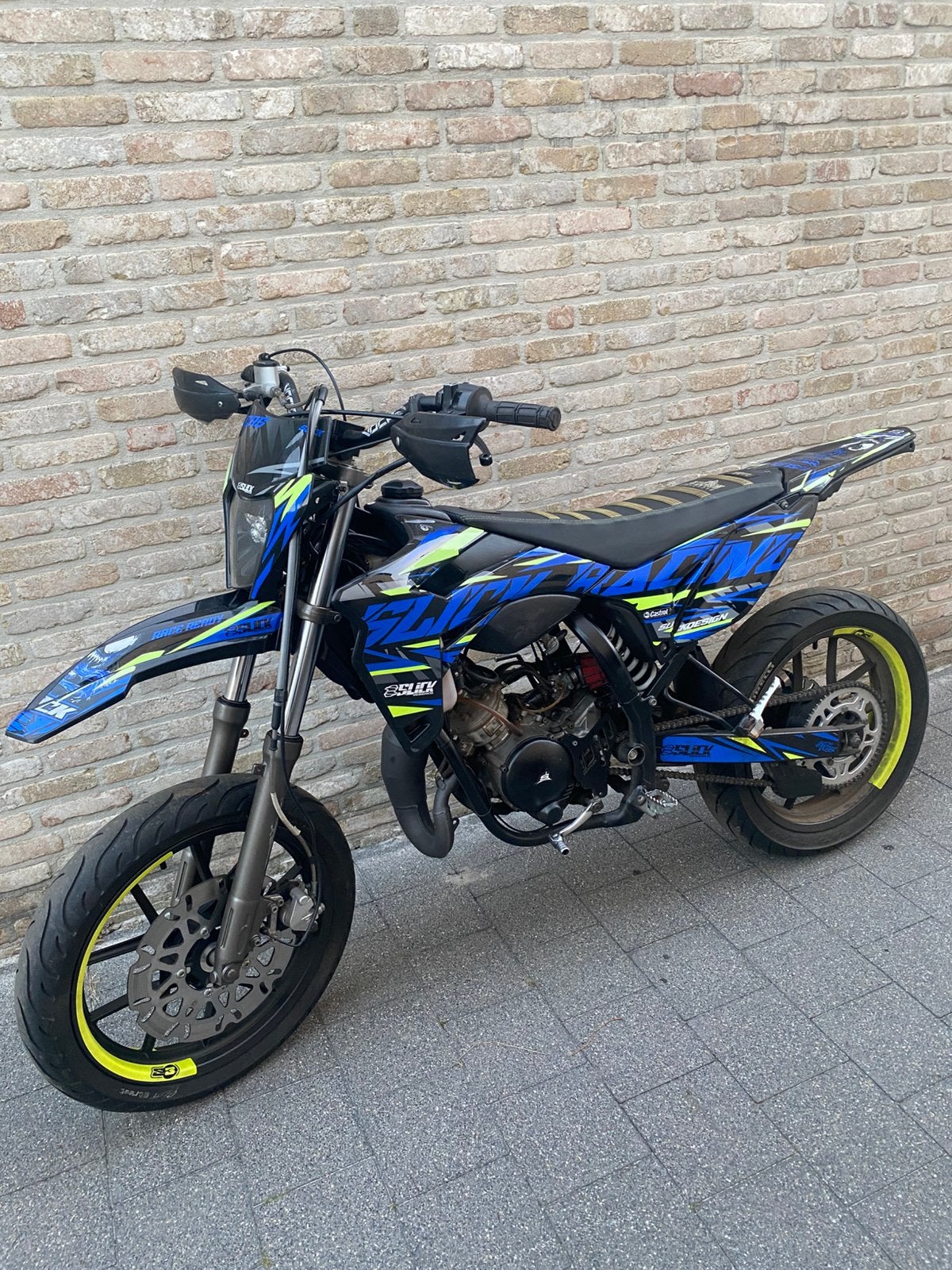 Sherco 50, Fietsen en Brommers, Brommers | Derbi, Ophalen, Klasse B (45 km/u), Zo goed als nieuw