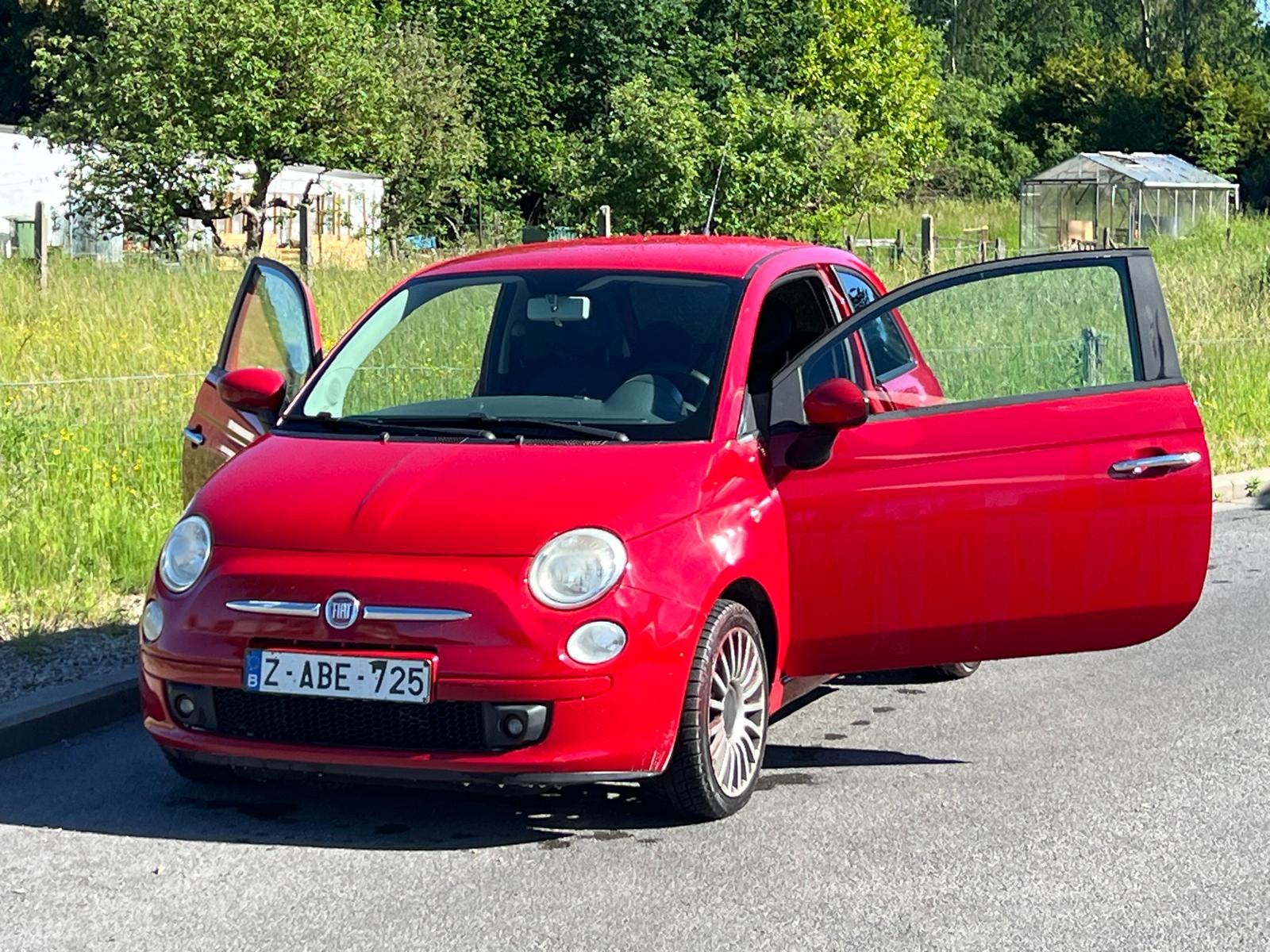 Fiat 500 automaat, Auto's, Fiat, Automaat, Bedrijf, Sound system, Te koop