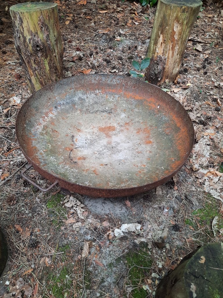 Vuurkorf, Ophalen, Gebruikt, Vuurkorf