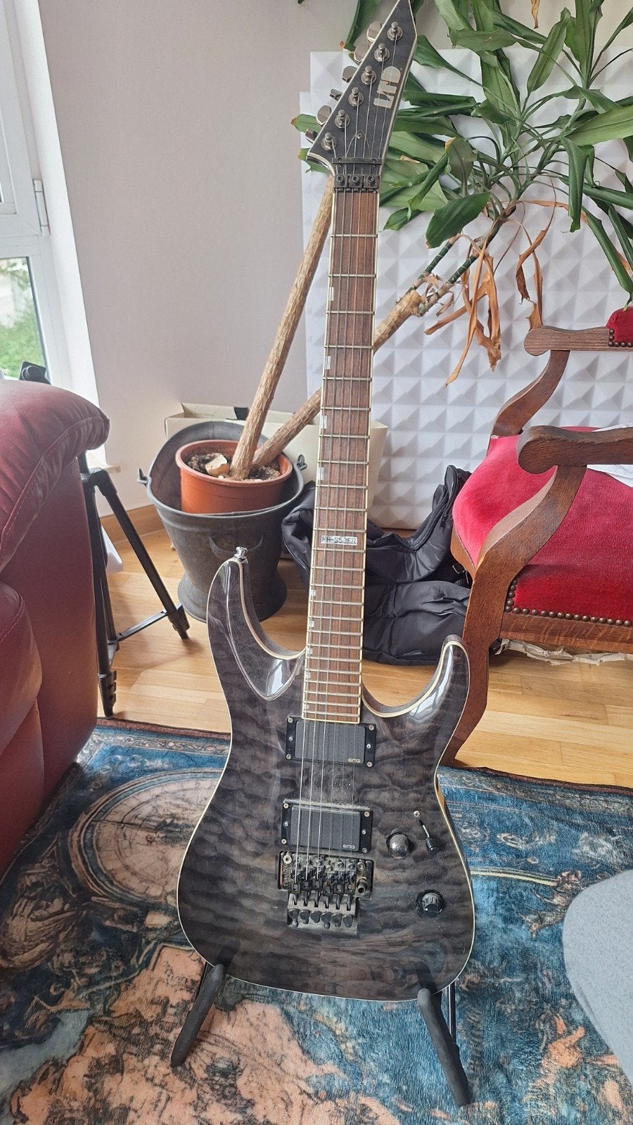 LTD MH-350 FR, Ophalen, Zo goed als nieuw, Solid body, Overige merken