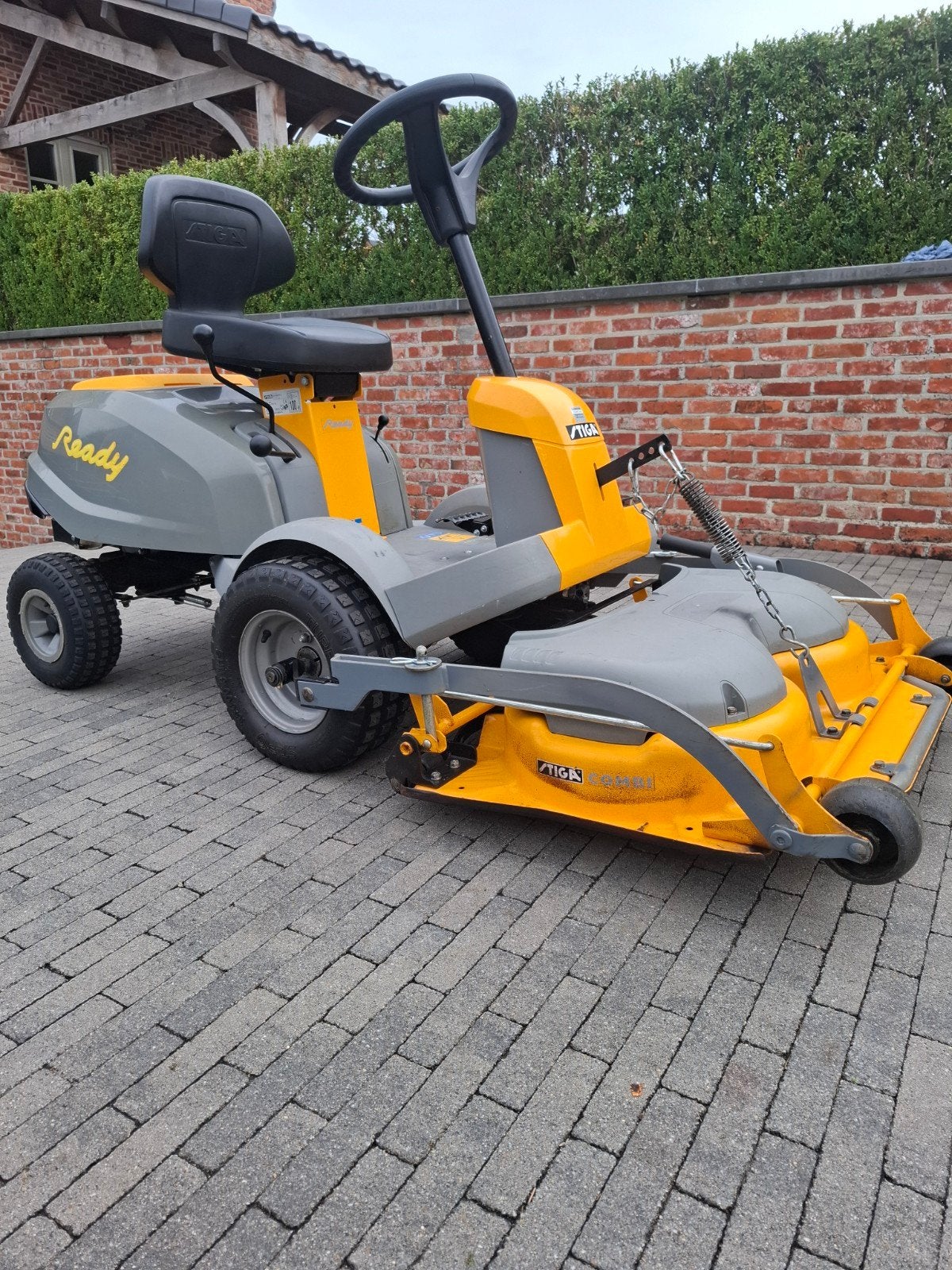 stiga ready, Ophalen, Versnellingen
