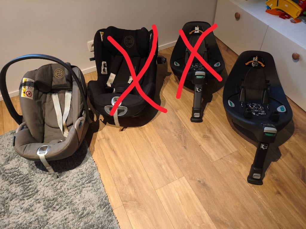 Cosy Cybex Cloud Z i-Size + Base Z Isofix, Enfants & Bébés, Enlèvement, Comme neuf, Isofix