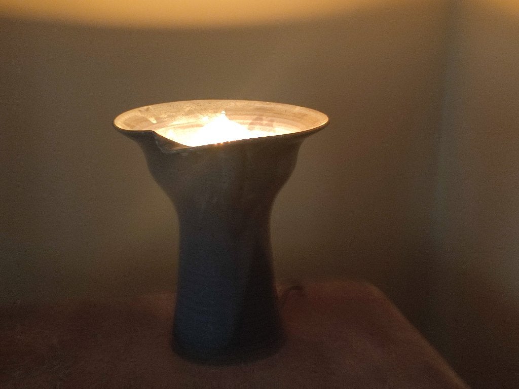 Vintage keramiek Tafellamp - gemerkt, Ophalen of Verzenden, Keramiek, Vintage