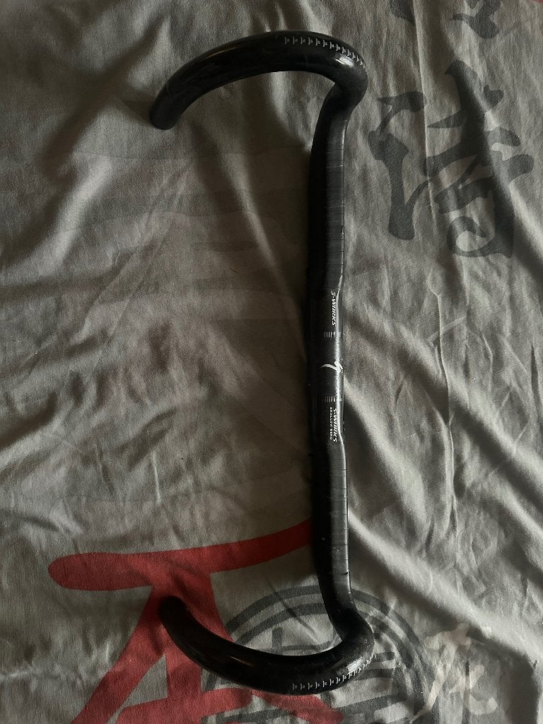 S-Works carbon stuur, Fietsen en Brommers, Fietsonderdelen, Ophalen, Stuur, Zo goed als nieuw, Racefiets