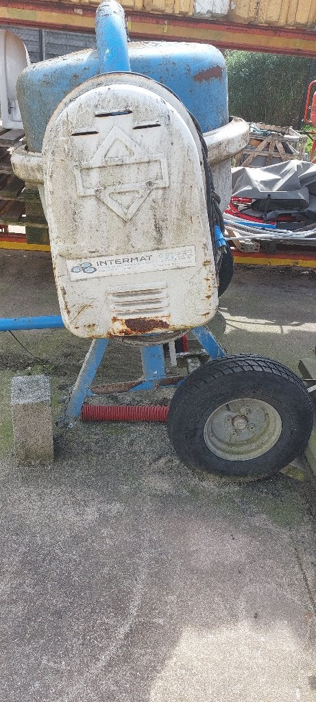 betonmolen, Ophalen, Gebruikt