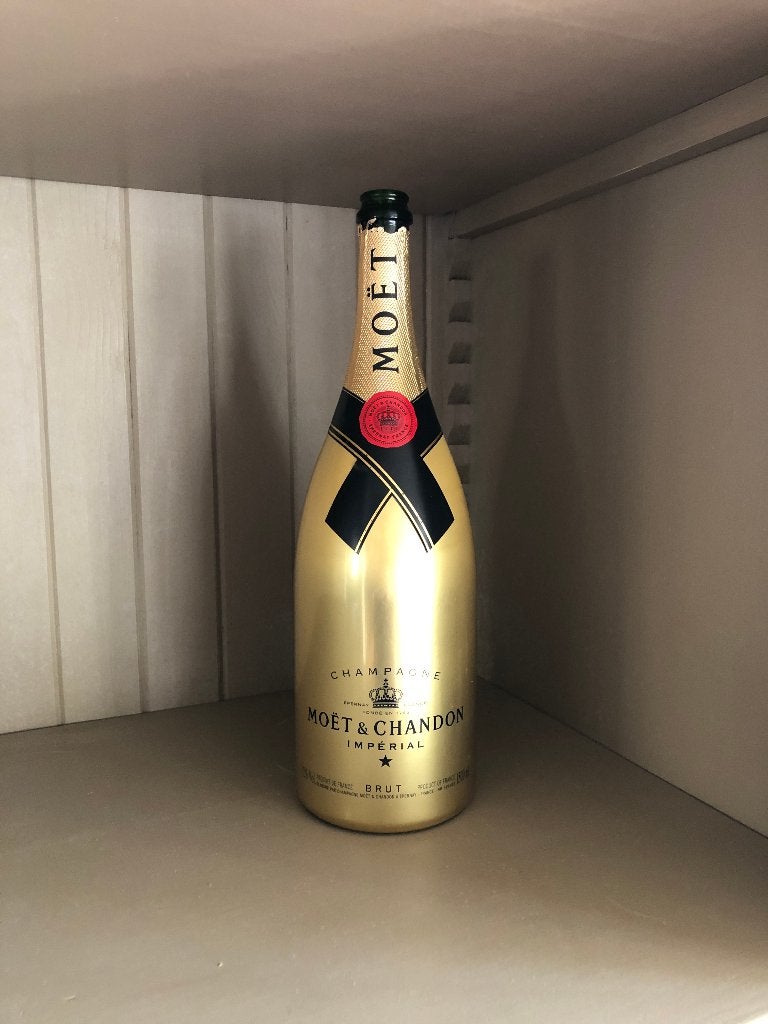 Champagne fles Moet, Enlèvement ou Envoi