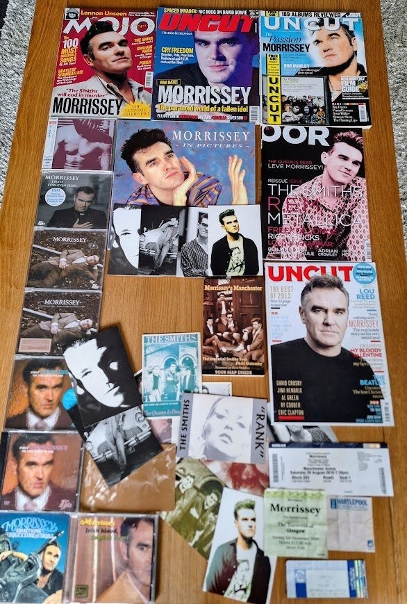 Morrissey / Smiths memorabilia, Ophalen, Gebruikt, Boek, Tijdschrift of Artikel