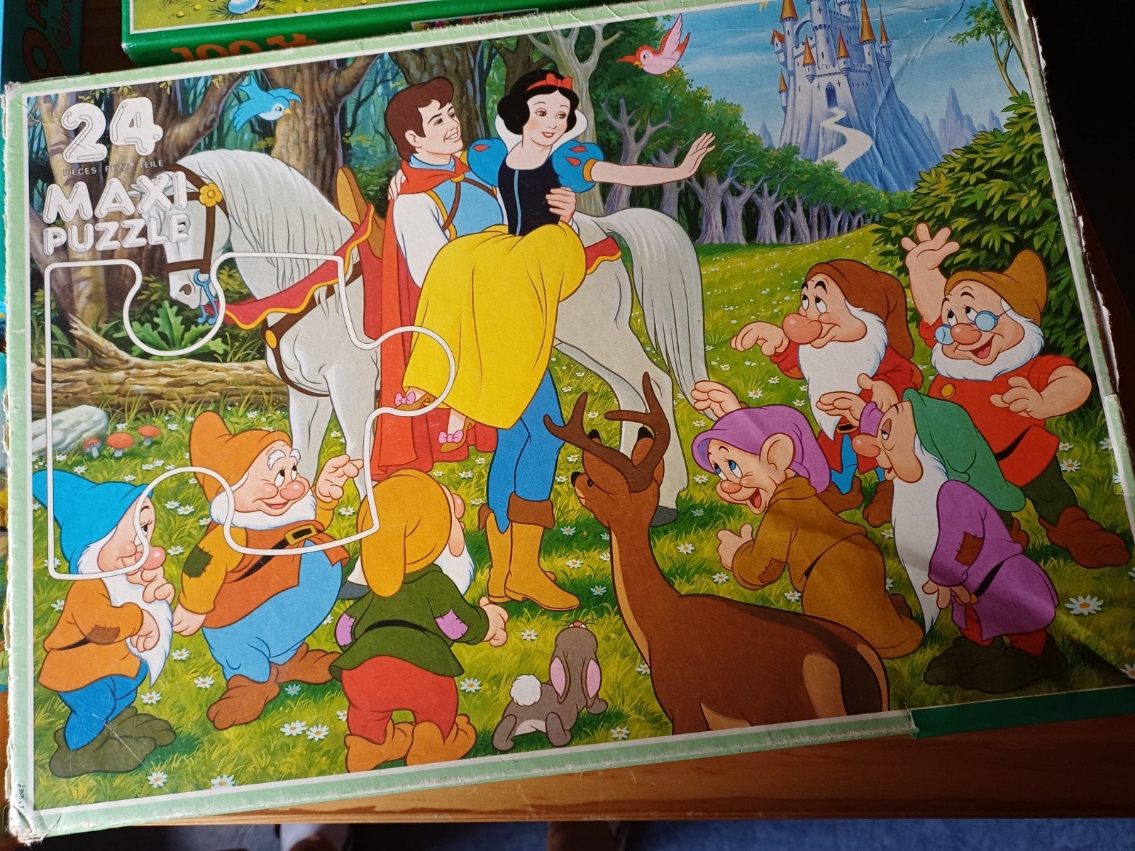 4 magnifiques puzzles pour enfants, dont 3 avec des personna, Enlèvement