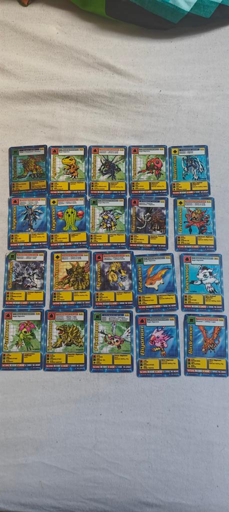 Digimon kaarten, Ophalen