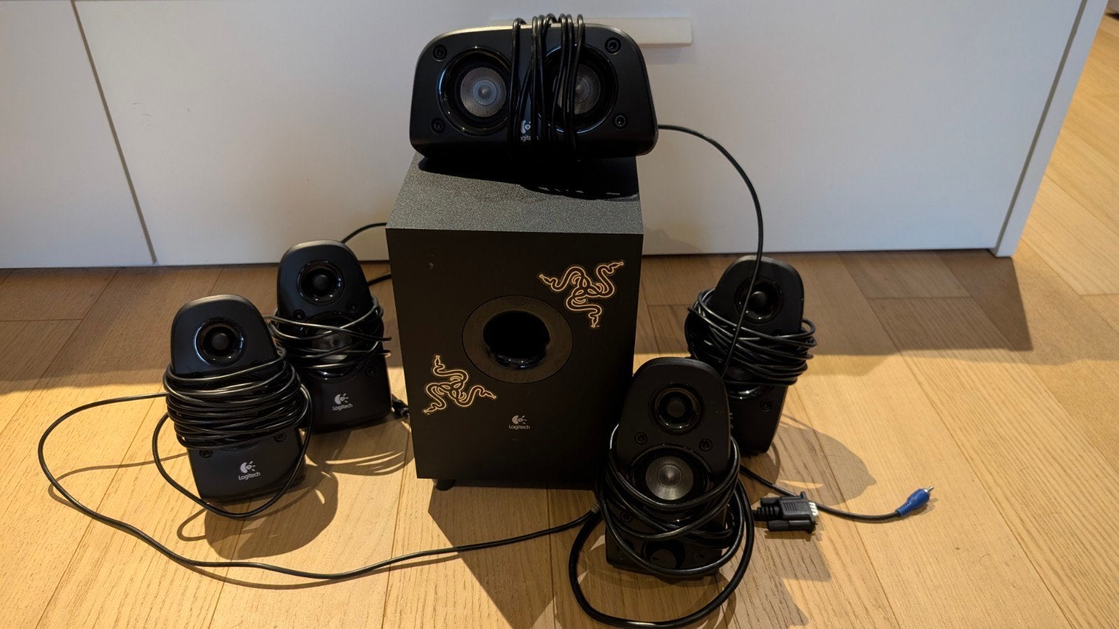Logitech Z506 5.1 Surround Sound System, Informatique & Logiciels, Enlèvement, Utilisé, Canal audio 5.1, LOGITECH