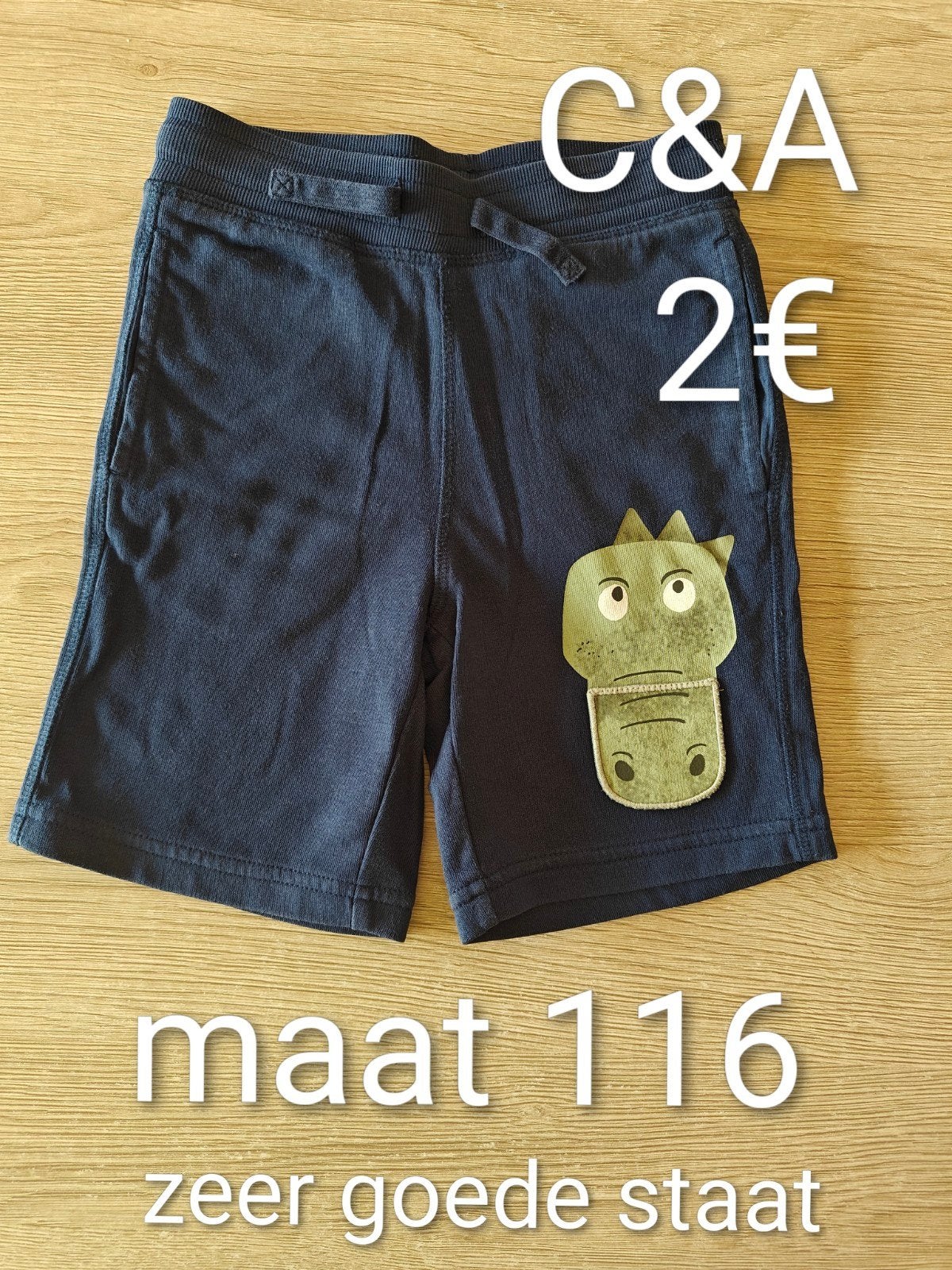 Short jongen - maat 116 - C&A - zeer goede staat, Broek, Gebruikt, C&A, Ophalen of Verzenden