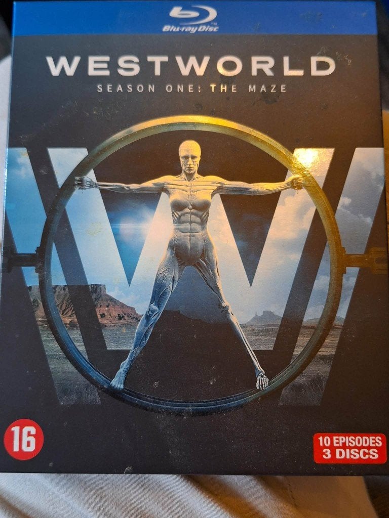 Westworld seizoen 1, Cd's en Dvd's, Ophalen, Gebruikt