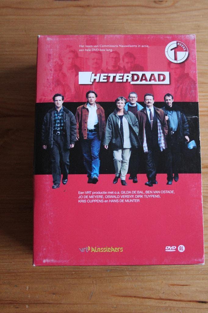 Heterdaad   reeks 1    Vlaamse politieserie!, Alle leeftijden, Ophalen of Verzenden, Zo goed als nieuw, Thriller