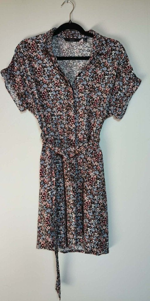 Kleed met bloemenmotief, Kleding | Dames, Meerkleurig, Vero Moda, Ophalen of Verzenden, Zo goed als nieuw