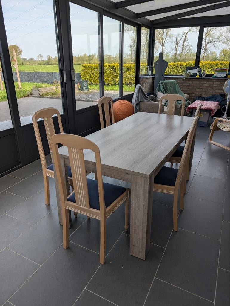 Table à manger, Maison & Meubles, 150 à 200 cm, Cinq personnes ou plus, Comme neuf, 100 à 150 cm