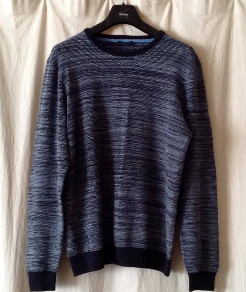Magnifique pull pour homme de la marque Quarterback XXL, Neuf, Enlèvement ou Envoi, Autres tailles, Bleu