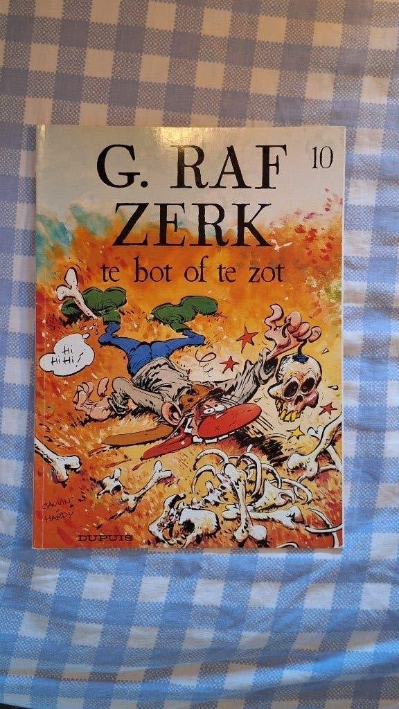 G. Raf Zerk 10: te bot of te zot, Eén stripboek, Ophalen, Zo goed als nieuw