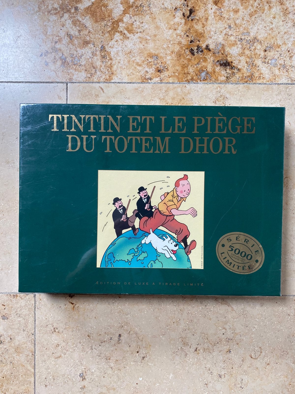 Tintin et le Piège du Totem Dhor nouveau, Trois ou quatre joueurs, Enlèvement, Neuf, Nathan