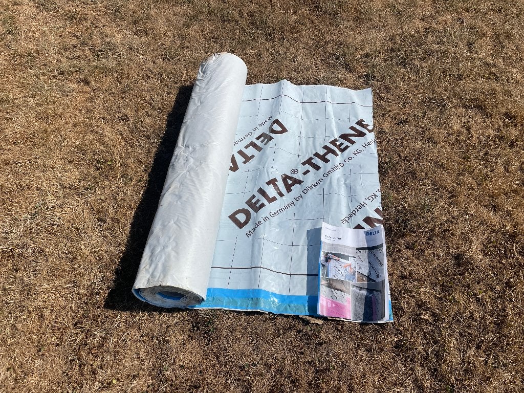 Rouleaux delta thène membrane d étanchéité, Enlèvement, Comme neuf