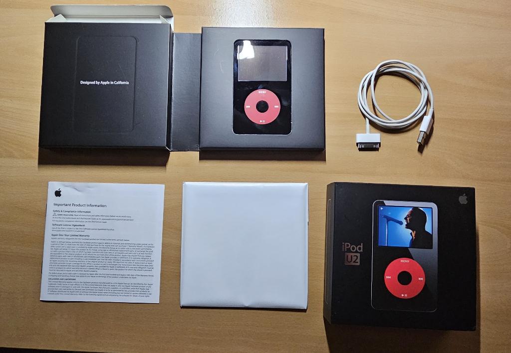 APPLE IPOD U2 - Mooie staat - werkend, Audio, Tv en Foto, Mp3-spelers | Apple iPod, Ophalen, Gebruikt, Classic, Zwart