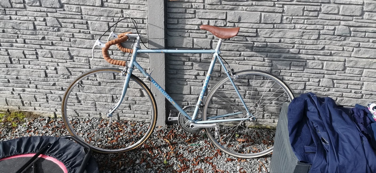 Retro fiets, Ophalen