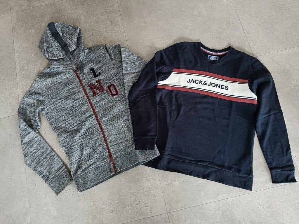 hoodie CKS + sweater Jack&Jones - maat 176/16j, Ophalen of Verzenden, Zo goed als nieuw, CKS en Jack&Jones, Jongen