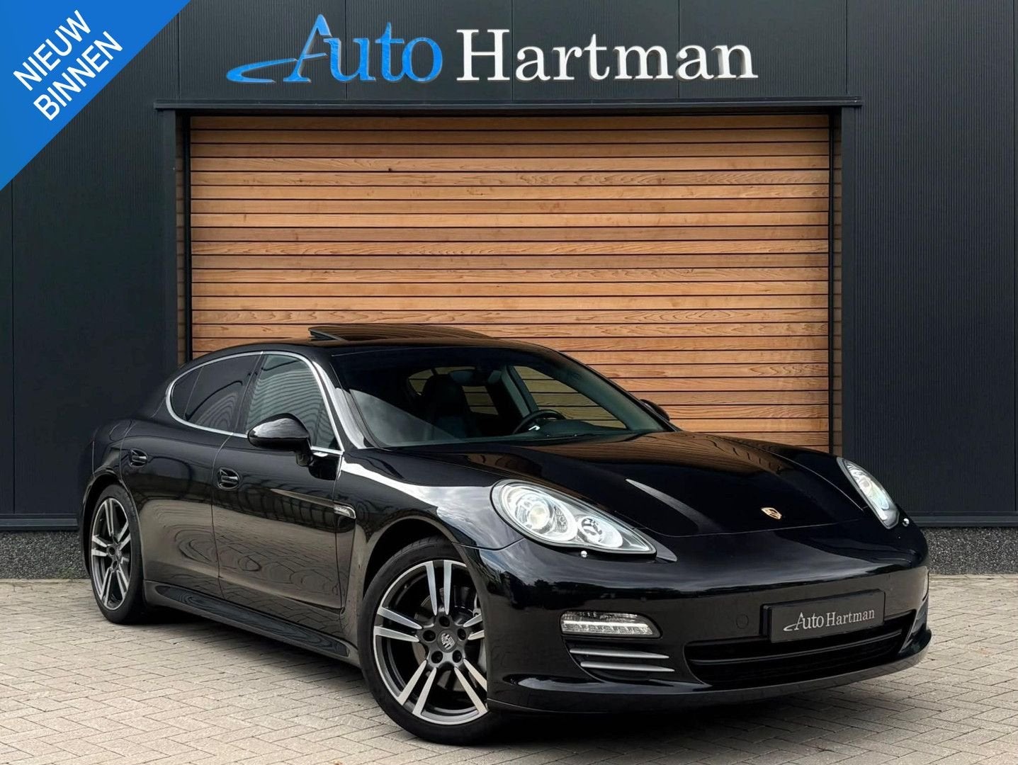 Porsche Panamera 4.8 4S SPORT-CHRONO|LUCHTVERING|STOELVENTIL, Achat, Entreprise, Carnet d'entretien, Noir