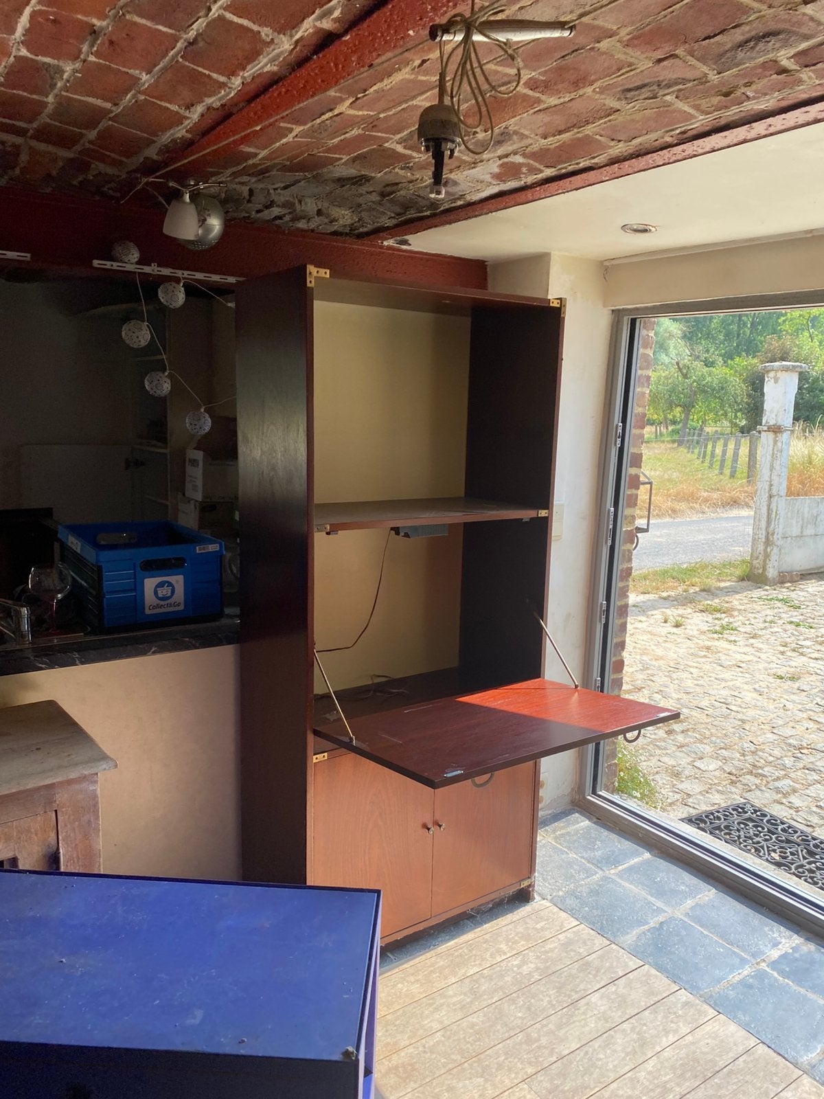 Bar, kast ; vintage, Huis en Inrichting, Ophalen, Zo goed als nieuw