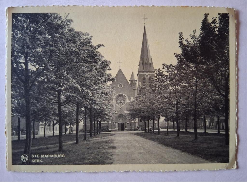 Vintage Postkaart St. Mariaburg, Verzamelen, Ophalen of Verzenden