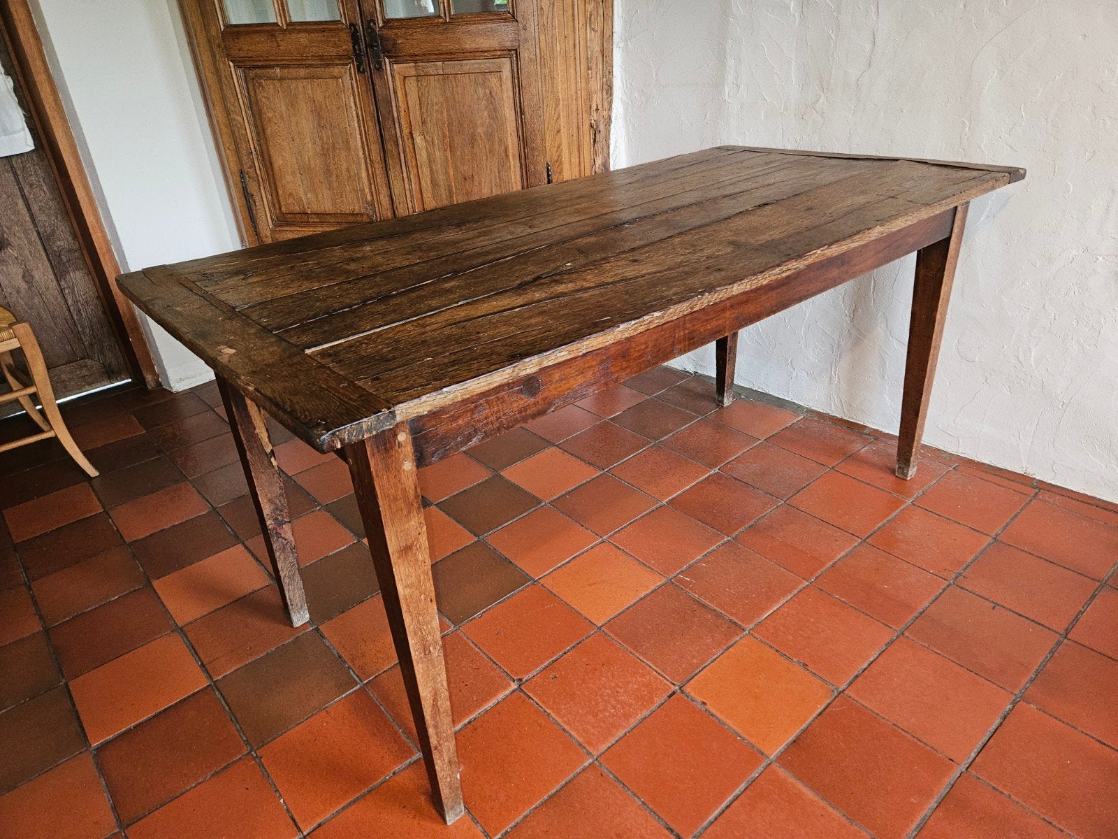 Ferme/table de travail en bois, Enlèvement