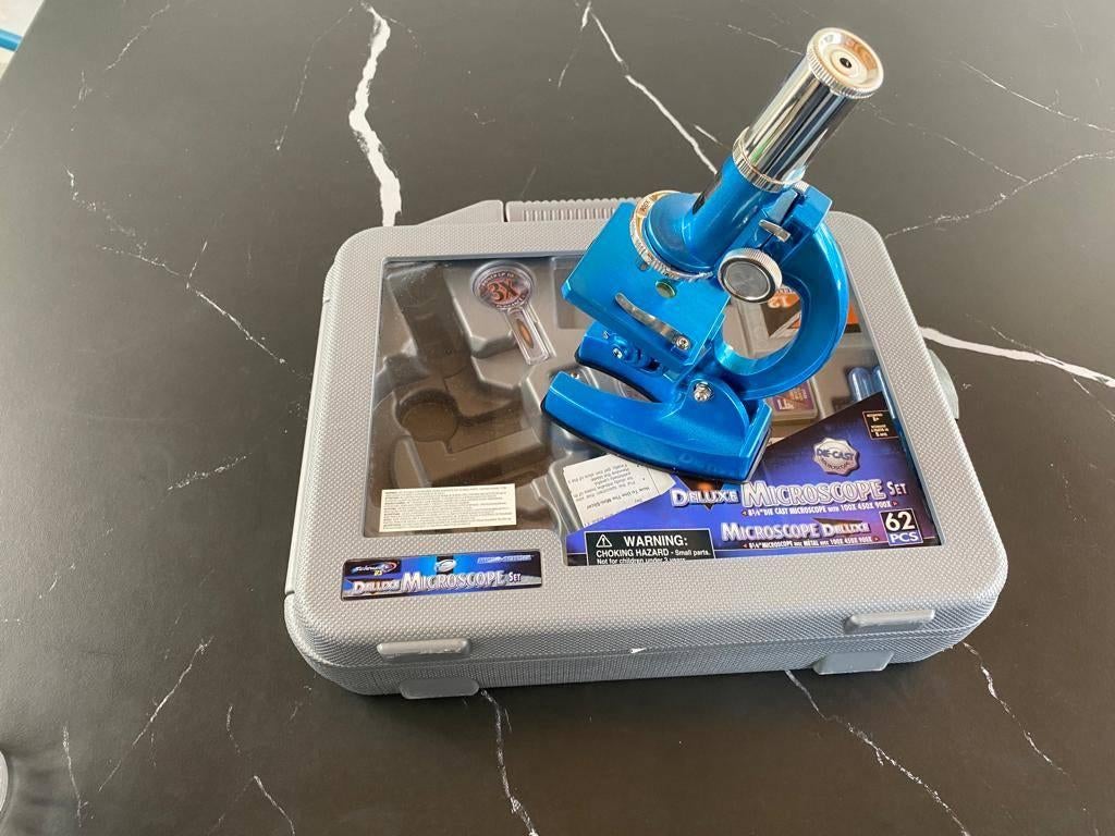 MICROscoop voor een GROOT wetenschapper in spe!!!, Ophalen of Verzenden, Zo goed als nieuw, Ontdekken