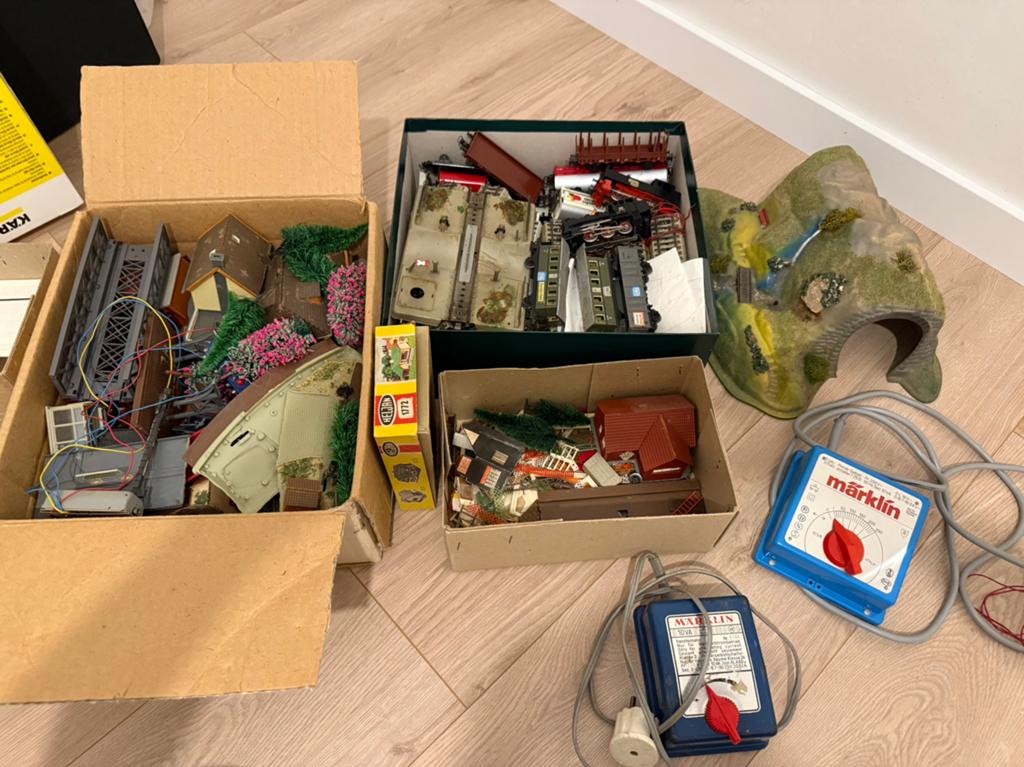 Lot Marklin treinen jaren ‘90, Hobby en Vrije tijd, Modeltreinen | H0, Ophalen, Gebruikt, Treinset, Märklin