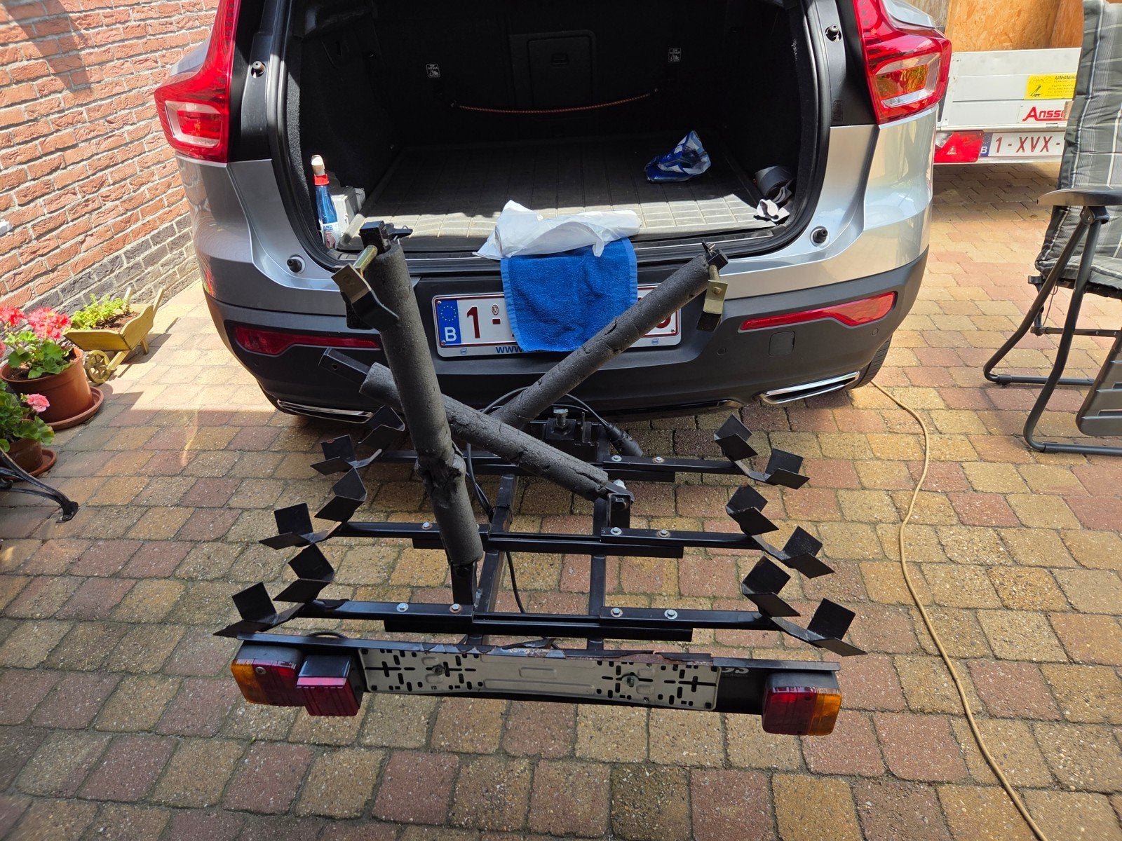 Auto fiets drager voor 3 fietsen, Auto diversen, Fietsendragers, Ophalen