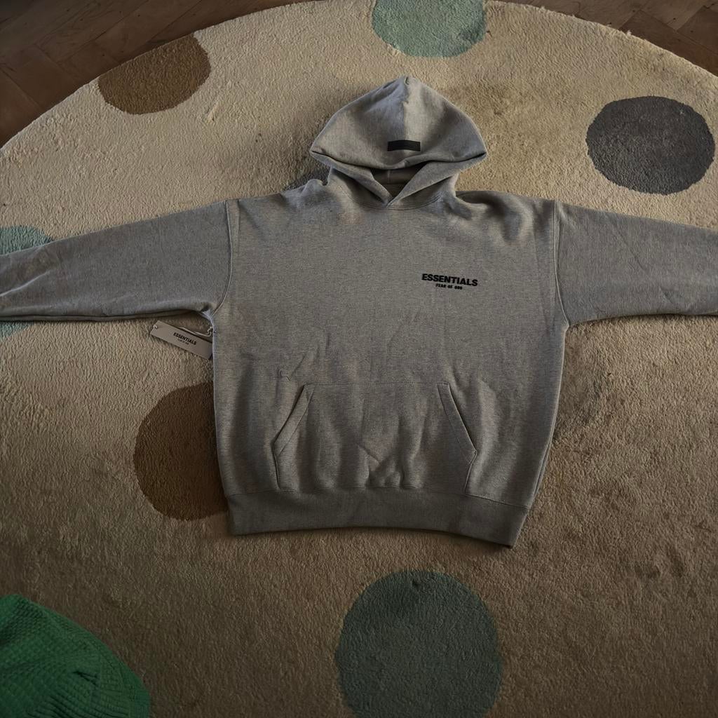Essentials hoodie size s dark oatmeal, Enlèvement, Neuf, Taille 46 (S) ou plus petite, Gris