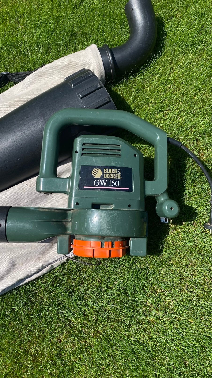 Bladblazer / bladzuiger black en deker GW 150, Tuin en Terras, Bladblazers, Ophalen, Zo goed als nieuw, Elektrisch