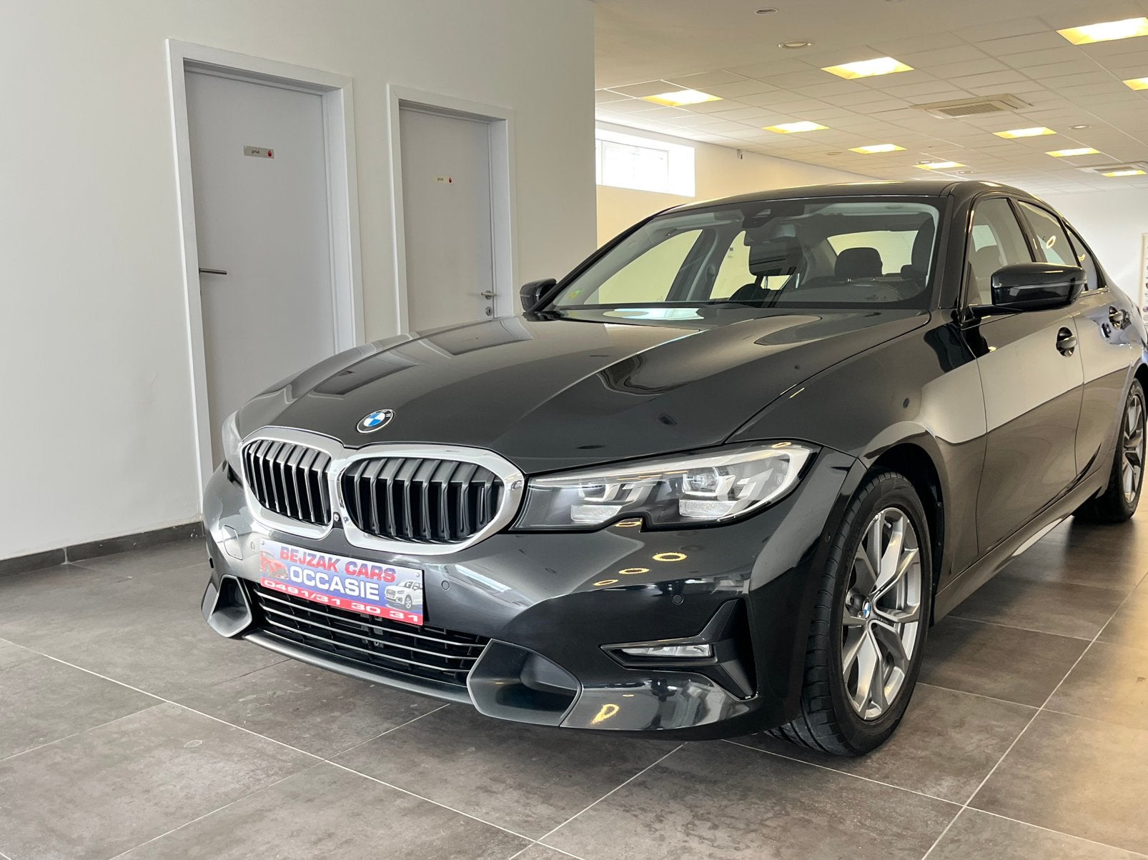 BMW 318D 2.0 Diesel 2020 Automatique 163ch 2020 150.000 km, Cuir, Euro 6, Entreprise, Carnet d'entretien