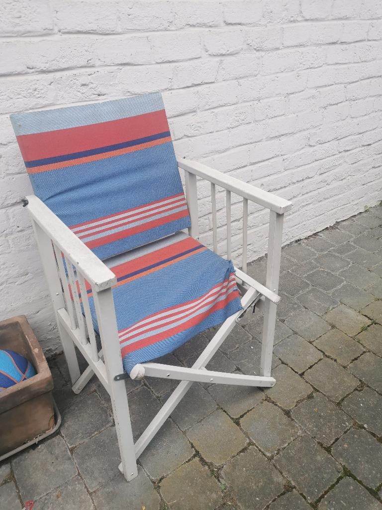 Tuinstoel, Tuin en Terras, Ophalen, Gebruikt, Hout