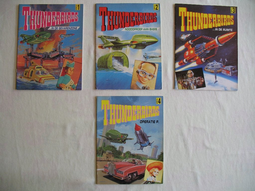 Thunderbirds special, 1ste druk, complete reeks, Complete serie of reeks, Ophalen of Verzenden, Zo goed als nieuw