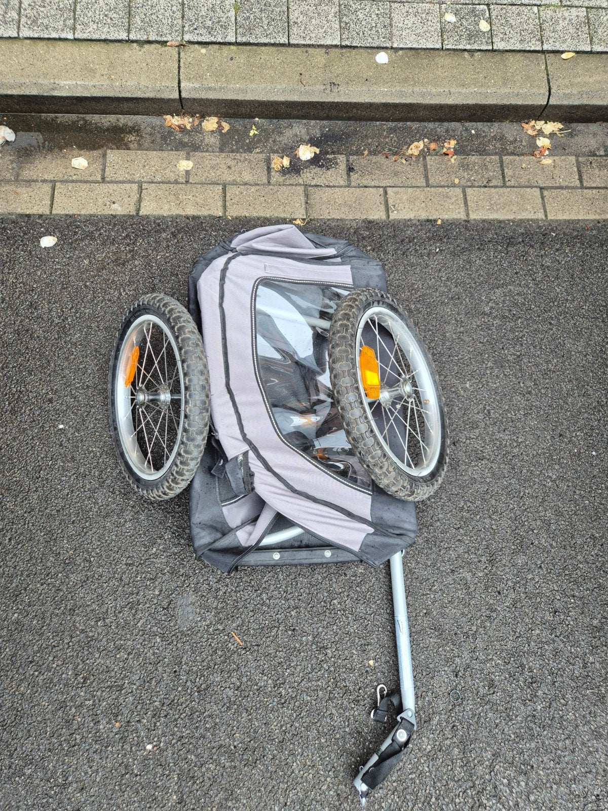 hondenfietskar, Dieren en Toebehoren, Honden-accessoires, Overige merken, Ophalen, Zo goed als nieuw, Hondenfietskar
