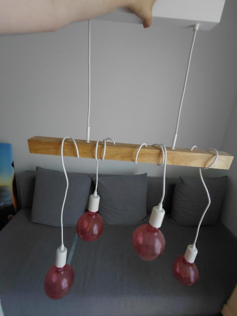 lampe suspendue, Enlèvement, Comme neuf, Bois