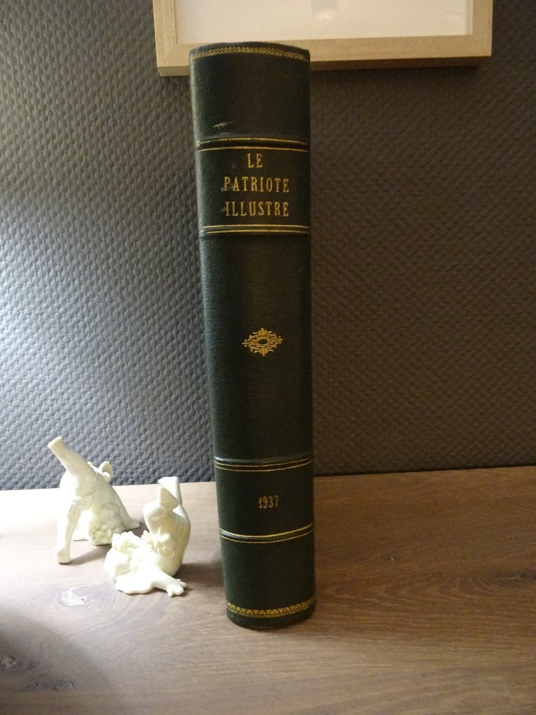 Le patriote illustre 1937 volledig jaarboek hardcover, Ophalen of Verzenden, 1920 tot 1940, Tijdschrift