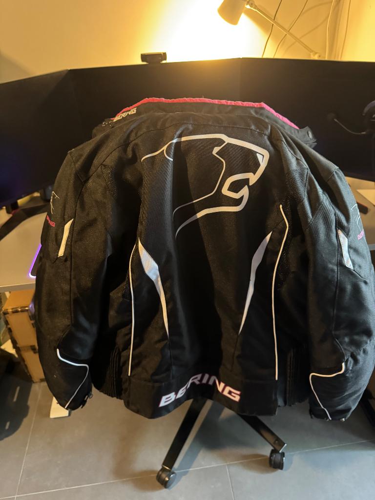 Veste de moto, Femmes, Enlèvement, Bering, Manteau | tissu