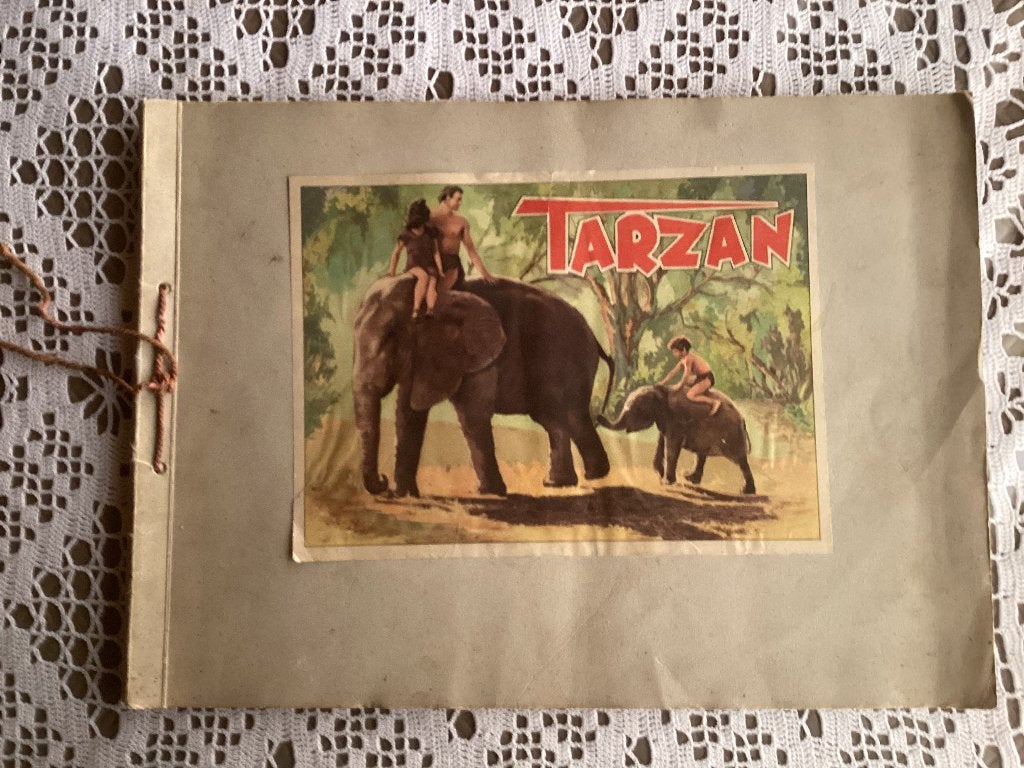 Prenten chromos album Tarzan chocolade COOP in t, Nederlands, Collections, Enlèvement ou Envoi, Utilisé
