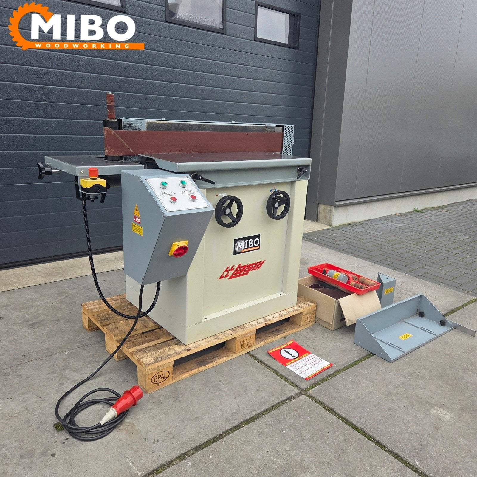Volpato schuurmachine kantenschuurmachine compleet