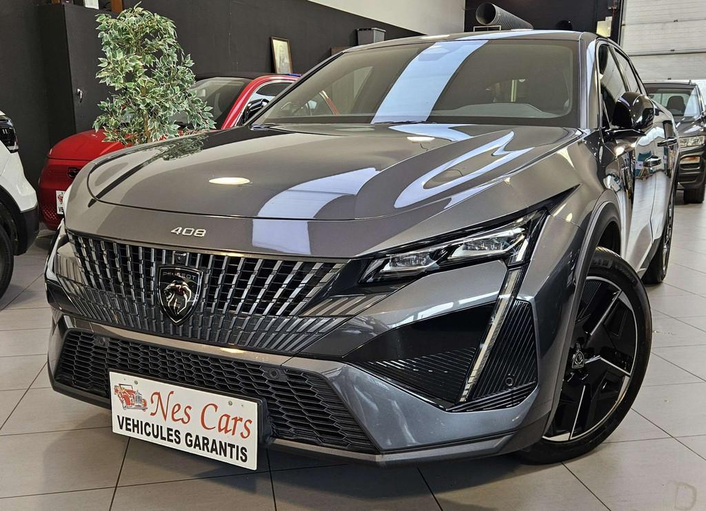 Peugeot 408 1.2i GT,CUIR,GPS,CAMERA 360,ANDROID,GARANTIE 1 A, Auto's, Gebruikt, 1199 cc, 96 kW, 5 deurs